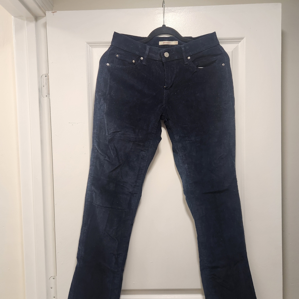 Levi's 505 Straight Dark Blue Pants